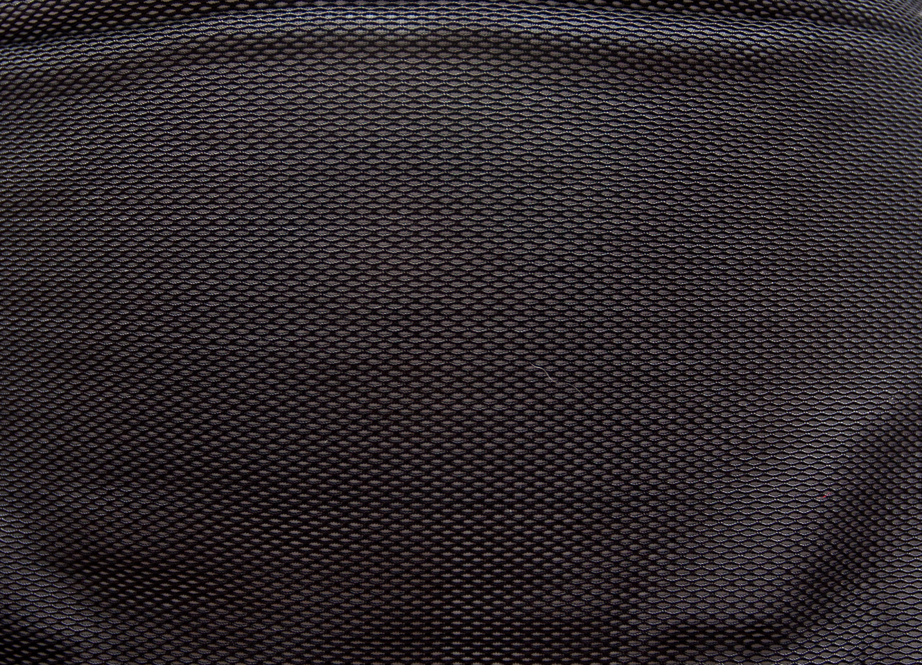 Close up of power net black fabric
